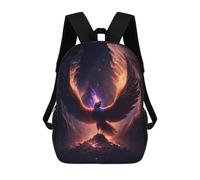 sinyumoney Mochila Escolar Para Niños 17inch Impresa En 3D Phoenix Rising Fantasy Artwork -1 Mochila Deportiva Para Niños Y Niñas Mochila De Moda