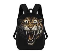 sinyumoney Mochila Escolar Para Niños 17inch Impresa En 3D The Roared Tiger Mochila Deportiva Para Niños Y Niñas Mochila De Moda