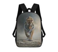 sinyumoney Mochila Escolar Para Niños 17inch Impresa En 3D Tiger Wildlife Painting Artwork-1 Mochila Deportiva Para Niños Y Niñas Mochila De Moda