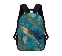 sinyumoney Mochila Escolar Para Niños 17inch Impresa En 3D Whale Art Print Ocean Decor-7 Mochila Deportiva Para Niños Y Niñas Mochila De Moda