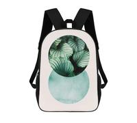 sinyumoney Mochila Escolar Para Niños 17inch Mochila Escolar Para Niños Geometric And Floral 1 Mochila Escolar Informal De Moda Mochilas De Viaje Con Estampado 3D Divertidas Y Geniales
