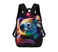 sinyumoney Mochila Escolar Para Niños 17inch Mochila Escolar Para Niños Koala Mochila Escolar Informal De Moda Mochilas De Viaje Con Estampado 3D Divertidas Y Geniales