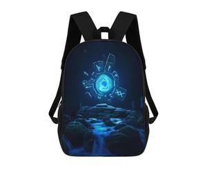 sinyumoney Mochila Escolar Para Niños 17inch Mochila Escolar Para Niños Portal Through Space Mochila Escolar Informal De Moda Mochilas De Viaje Con Estampado 3D Divertidas Y Geniales