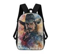 sinyumoney Mochila Escolar Para Niños 17inch Mochila Escolar Para Niños The Artistic Deadwood Mochila Escolar Informal De Moda Mochilas De Viaje Con Estampado 3D Divertidas Y Geniales