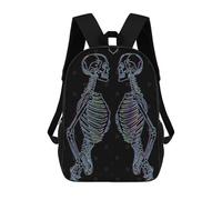 sinyumoney Mochila Escolar Para Niños Amor Infinito Lineal Mochila De Moda Para Adolescentes Mochila Informal Para Niños Y Niñas Mochila Escolar Con Impresión 3D 17inch