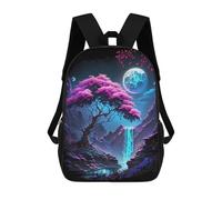 sinyumoney Mochila Escolar Para Niños Cherry Blossom Bliss Mochila De Moda Para Adolescentes Mochila Informal Para Niños Y Niñas Mochila Escolar Con Impresión 3D 17inch