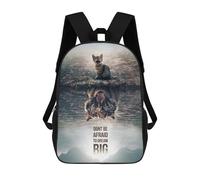 sinyumoney Mochila Escolar Para Niños Dream Big 2 Mochila De Moda Para Adolescentes Mochila Informal Para Niños Y Niñas Mochila Escolar Con Impresión 3D 17inch