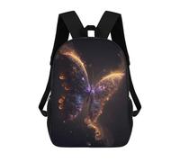 sinyumoney Mochila Escolar Para Niños Enchanted Butterfly Artwork -1 Mochilas Para Libros Mochila Informal De Viaje Con Impresión 3D Para Niños Y Niñas Mochila De Gran Capacidad 17inch