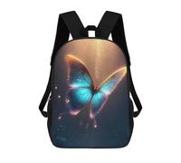 sinyumoney Mochila Escolar Para Niños Enchanted Butterfly Flight -1 Mochilas Para Libros Mochila Informal De Viaje Con Impresión 3D Para Niños Y Niñas Mochila De Gran Capacidad 17inch