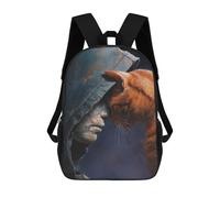 sinyumoney Mochila Escolar Para Niños Eternal Touch Mochilas Para Libros Mochila Informal De Viaje Con Impresión 3D Para Niños Y Niñas Mochila De Gran Capacidad 17inch