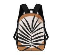 sinyumoney Mochila Escolar Para Niños Floral Art 1 Mochilas Para Libros Mochila Informal De Viaje Con Impresión 3D Para Niños Y Niñas Mochila De Gran Capacidad 17inch