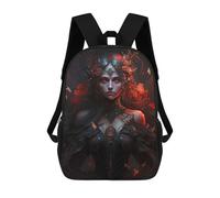 sinyumoney Mochila Escolar Para Niños Gorgeous Gothic Fairy Mochilas Para Libros Mochila Informal De Viaje Con Impresión 3D Para Niños Y Niñas Mochila De Gran Capacidad 17inch