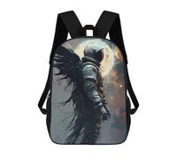 sinyumoney mochila escolar para niños impreso en 3D árbol de Navidad mochila deportiva para niños y niñas, mochila de moda, Astronaut Cosmic Ascensión, 17"