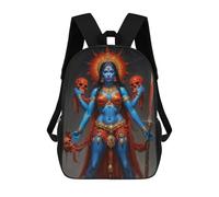 sinyumoney Mochila Escolar Para Niños Kali Mochilas Para Libros Mochila Informal De Viaje Con Impresión 3D Para Niños Y Niñas Mochila De Gran Capacidad 17inch