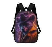 sinyumoney Mochila Escolar Para Niños Koala Crime Solver Mochilas Para Libros Mochila Informal De Viaje Con Impresión 3D Para Niños Y Niñas Mochila De Gran Capacidad 17inch
