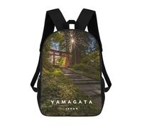 sinyumoney Mochila Escolar Para Niños Lonely Torii in Nature Mochila De Moda Para Adolescentes Mochila Informal Para Niños Y Niñas Mochila Escolar Con Impresión 3D 17inch
