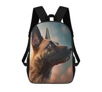 sinyumoney Mochila Escolar Para Niños Love Police Dogs K9 Mochilas Para Libros Mochila Informal De Viaje Con Impresión 3D Para Niños Y Niñas Mochila De Gran Capacidad 17inch