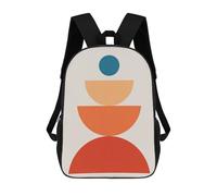 sinyumoney Mochila Escolar Para Niños Minimalist Lines 29 Mochilas Para Libros Mochila Informal De Viaje Con Impresión 3D Para Niños Y Niñas Mochila De Gran Capacidad 17inch