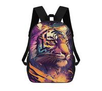sinyumoney Mochila Escolar Para Niños Tiger Animal Mochila De Moda Para Adolescentes Mochila Informal Para Niños Y Niñas Mochila Escolar Con Impresión 3D 17inch