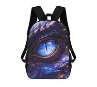 sinyumoney Mochila Escolar Para Niños Universe Cosmic Dragon Eye Mochila De Moda Para Adolescentes Mochila Informal Para Niños Y Niñas Mochila Escolar Con Impresión 3D 17inch