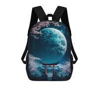 sinyumoney Mochila Escolar Planes in The Torii Gate Impresa En 3D Con Bolsillos Grandes Para Niños, Mochilas Infantiles, Bolsas Para Libros, Mochila Escolar Para Niños 17inch