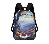 sinyumoney Mochila Escolar Shenandoah National Park Autumn Landscape Impresa En 3D Para Libros, Mochilas De Moda, Mochilas De Gran Capacidad, Mochilas De Viaje Para Niños