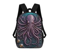 sinyumoney Mochila Escolar Steampunk Cthulhu Impresa En 3D Para Libros, Mochilas De Moda, Mochilas De Gran Capacidad, Mochilas De Viaje Para Niños
