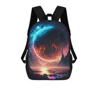 sinyumoney Mochila Escolar The Last Star Impresa En 3D Para Libros, Mochilas De Moda, Mochilas De Gran Capacidad, Mochilas De Viaje Para Niños