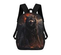 sinyumoney Mochila Escolar The Wolfs Imprisonment Impresa En 3D Para Libros, Mochilas De Moda, Mochilas De Gran Capacidad, Mochilas De Viaje Para Niños
