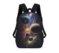 sinyumoney Mochila Infantil 3D Beyond The Milky Way Mochilas Estampadas Mochila Escolar Ligera Mochila Escolar Divertida Y Moderna Mochila De Día Para Estudiantes Para Niños 17inch