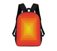 sinyumoney Mochila Infantil 3D Colorful Minimalism 15 Mochilas Estampadas Mochila Escolar Mochilas Escolares Ligeras Mochila Divertida Y Moderna Mochila De Día Para Estudiantes Para Niños 17inch
