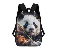 sinyumoney Mochila Infantil 3D Cosmic Nebula Panda Mochilas Estampadas Mochila Escolar Ligera Mochila Escolar Divertida Y Moderna Mochila De Día Para Estudiantes Para Niños 17inch