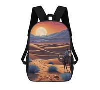 sinyumoney Mochila Infantil 3D Cosmic Twilight Journey Mochilas Estampadas Mochila Escolar Mochilas Escolares Ligeras Mochila Divertida Y Moderna Mochila De Día Para Estudiantes Para Niños 17inch