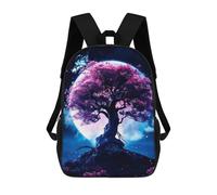 sinyumoney Mochila Infantil 3D Fantasy Landscape Mochilas Estampadas Mochila Escolar Mochilas Escolares Ligeras Mochila Divertida Y Moderna Mochila De Día Para Estudiantes Para Niños 17inch
