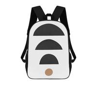 sinyumoney Mochila Infantil 3D Geometric Traits 12 Mochilas Estampadas Mochila Escolar Mochilas Escolares Ligeras Mochila Divertida Y Moderna Mochila De Día Para Estudiantes Para Niños 17inch