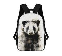 sinyumoney Mochila Infantil 3D Skunk Beauty Black Ink Mochilas Estampadas Mochila Escolar Ligera Mochila Escolar Divertida Y Moderna Mochila De Día Para Estudiantes Para Niños 17inch