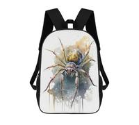 sinyumoney Mochila Infantil 3D Spider Mochilas Estampadas Mochila Escolar Ligera Mochila Escolar Divertida Y Moderna Mochila De Día Para Estudiantes Para Niños 17inch