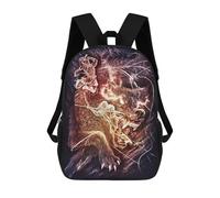 sinyumoney Mochila Infantil 3D The Death of Odin Mochilas Estampadas Mochila Escolar Mochilas Escolares Ligeras Mochila Divertida Y Moderna Mochila De Día Para Estudiantes Para Niños 17inch