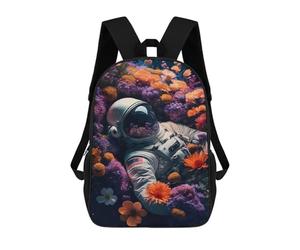 sinyumoney Mochila Infantil, A Field Of Flowers Mochila Escolar De Gran Capacidad Para Estudiantes, Mochila Para Libros, Mochila Para Niños, Niñas, Adultos Y Adolescentes 17inch