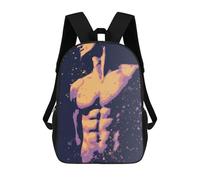 sinyumoney Mochila Infantil, Abstract Human Form Painting Mochila Escolar De Gran Capacidad Para Estudiantes, Mochila Para Libros, Mochila Para Niños, Niñas, Adultos Y Adolescentes 17inch