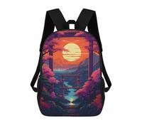sinyumoney Mochila Infantil Amazing Colors Nature Para Niños Y Niñas, Mochila De Viaje Para Niños, Mochila Escolar Para Adolescentes 17inch