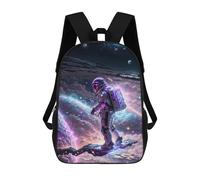 sinyumoney Mochila Infantil Astronaut in Cosmic Landscape Para Niños Y Niñas, Mochila De Viaje Para Niños, Mochila Escolar Para Adolescentes 17inch