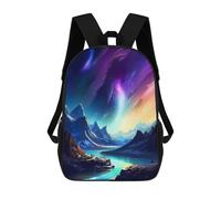sinyumoney Mochila Infantil, Celestial Symphony Galaxy Mochila Escolar De Gran Capacidad Para Estudiantes, Mochila Para Libros, Mochila Para Niños, Niñas, Adultos Y Adolescentes 17inch