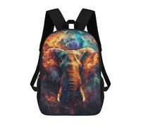 sinyumoney Mochila Infantil, Cosmic Elephant Dream Mochila Escolar De Gran Capacidad Para Estudiantes, Mochila Para Libros, Mochila Para Niños, Niñas, Adultos Y Adolescentes 17inch