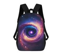 sinyumoney Mochila Infantil Cosmic Spiral Nebula Mochila Escolar 3D Mochila Escolar Para Niños Mochilas Escolares Mochila De Moda Con Bolsillo Bolsas Para Libros 17inch