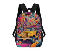 sinyumoney Mochila Infantil De 17 Pulgadas Con Estampado 3D, Ideal Para Viajes, Como Mochilas De Libros O Para La Escuela.