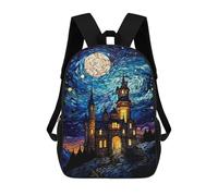 sinyumoney Mochila Infantil De 17 Pulgadas Con Estampado 3D, Ideal Para Viajes, Como Mochilas De Libros O Para La Escuela.