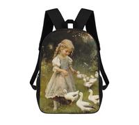 sinyumoney Mochila Infantil De 17 Pulgadas Con Estampado De Dibujos Animados, Impresa En 3D, Para Niños. Mochila De Viaje, Mochila Escolar.