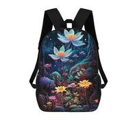 sinyumoney Mochila Infantil, Enchanted Forest Glow-12 Mochila Escolar De Gran Capacidad Para Estudiantes, Mochila Para Libros, Mochila Para Niños, Niñas, Adultos Y Adolescentes 17inch