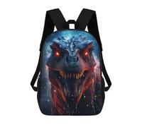 sinyumoney Mochila Infantil, Epic T Rex Dinosaur Mochila Escolar De Gran Capacidad Para Estudiantes, Mochila Para Libros, Mochila Para Niños, Niñas, Adultos Y Adolescentes 17inch